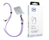 3mk Sznurek do Etui EasyClip Purple (black) - 1267327 - zdjęcie 2